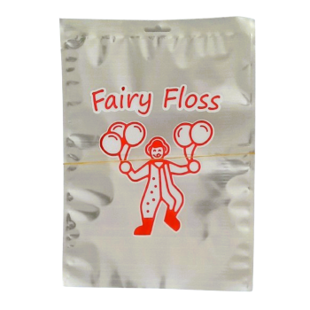 Fairy Floss Bags, Clown Face